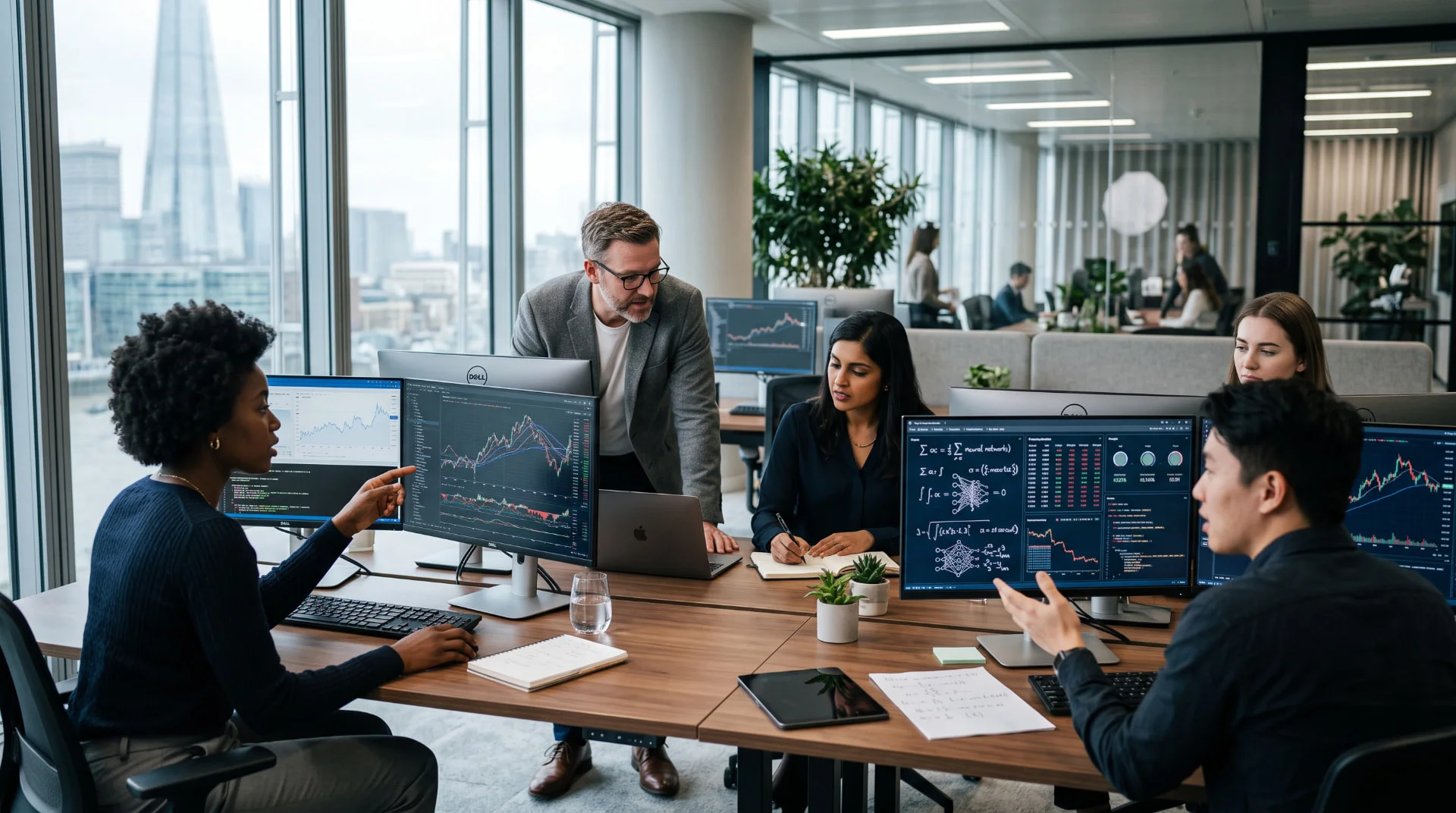 Scalable Capital App team of AI trading experts